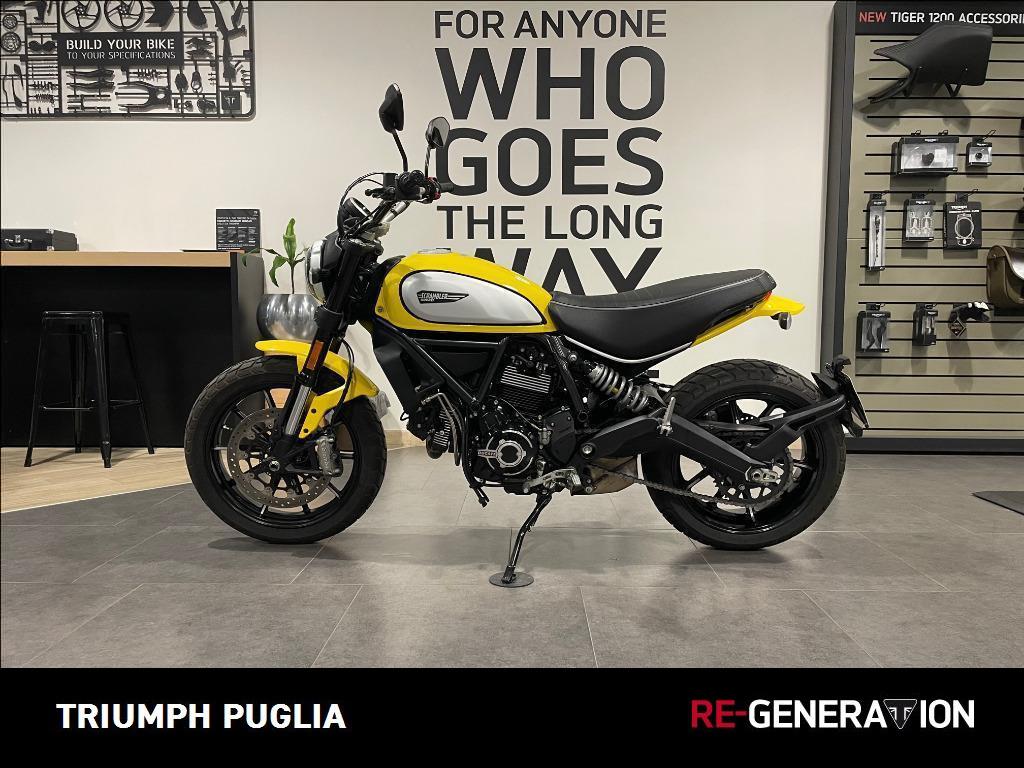 DUCATI Scrambler 800 Icon Yellow